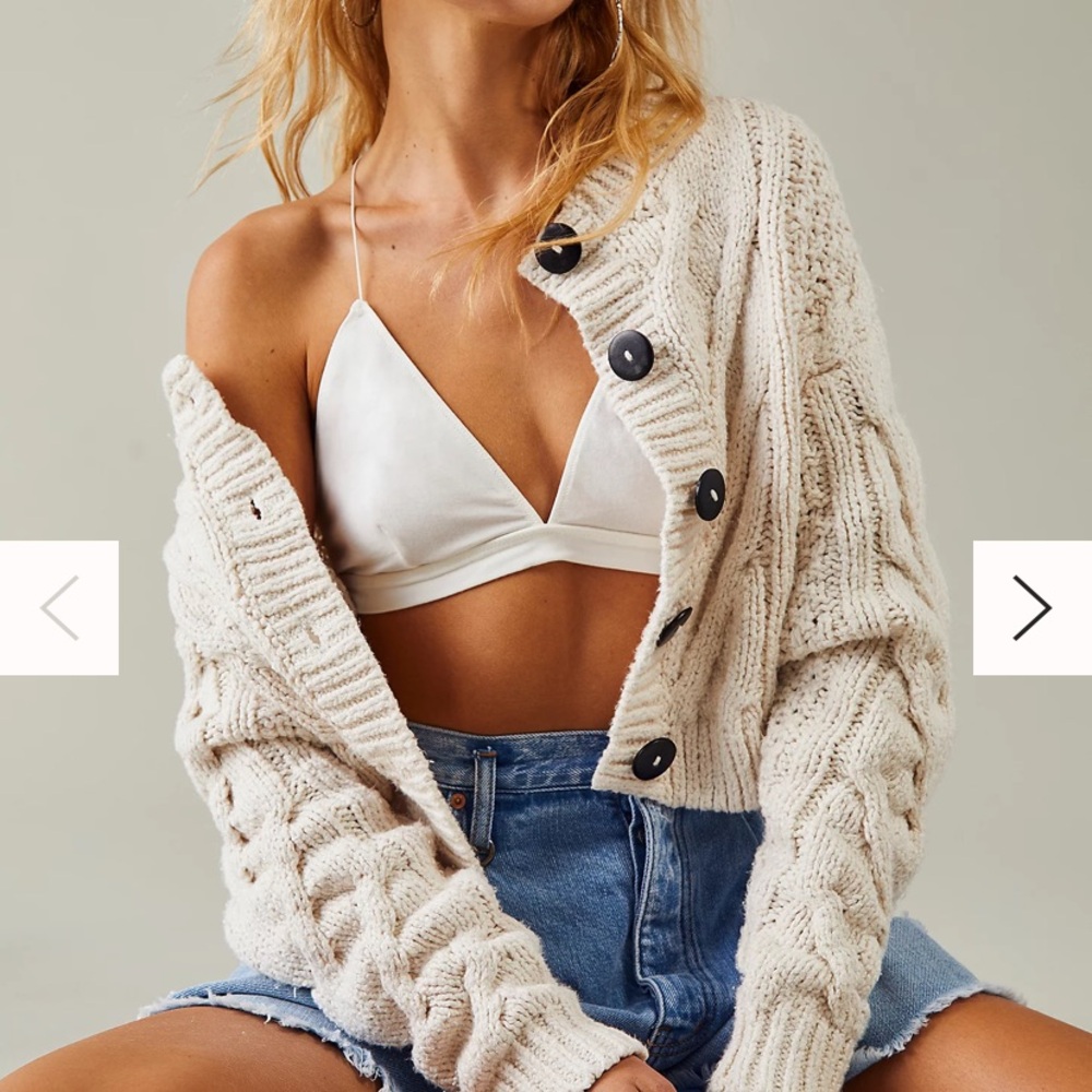 Free People Bonfire Cardi size small